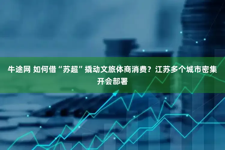 牛途网 如何借“苏超”撬动文旅体商消费？江苏多个城市密集开会部署