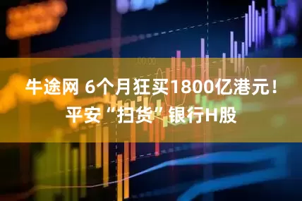 牛途网 6个月狂买1800亿港元！平安“扫货”银行H股