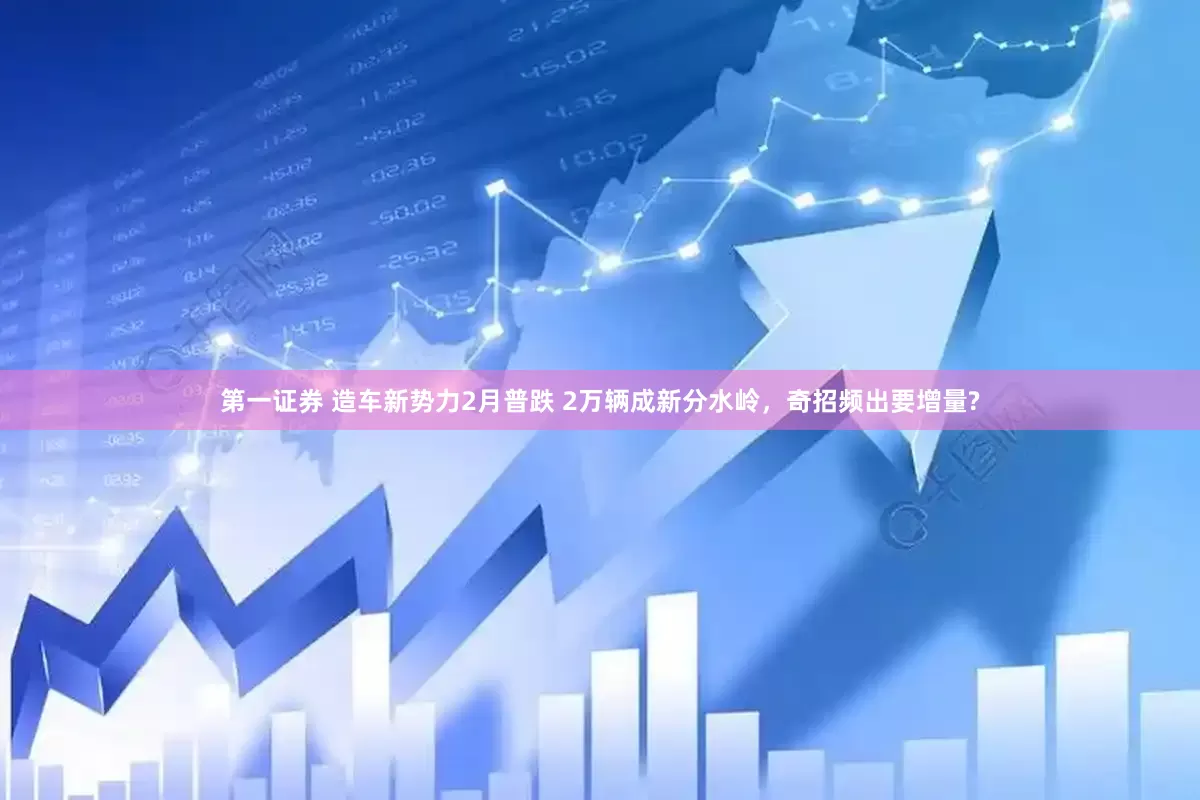 第一证券 造车新势力2月普跌 2万辆成新分水岭，奇招频出要增量?